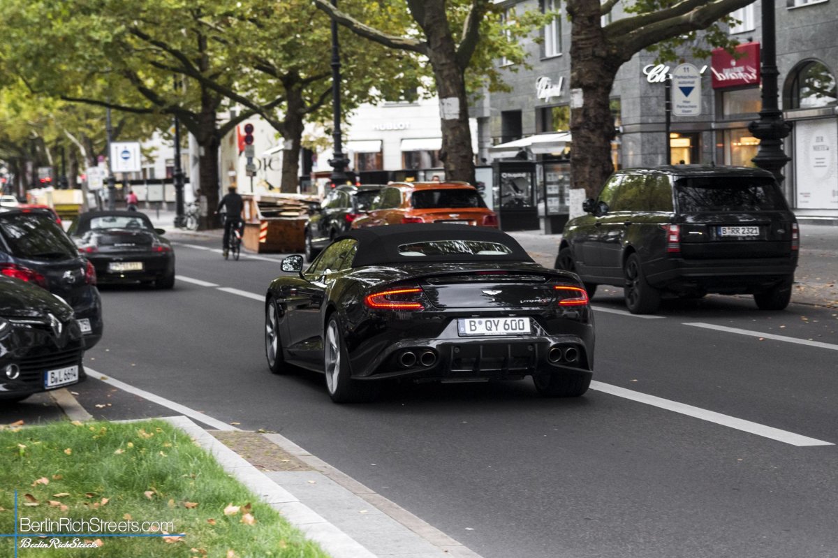 Aston Martin Vanquish S Volante (2017) spotted in Berlin — BerlinRichStreets